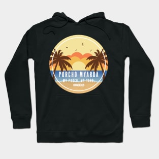 Porcho Myarda Funny Staycation 2020 Vacation Hoodie